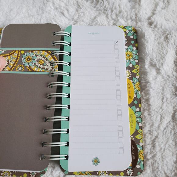 Vera Bradley Let me Check Notebook - Picture 5 of 8
